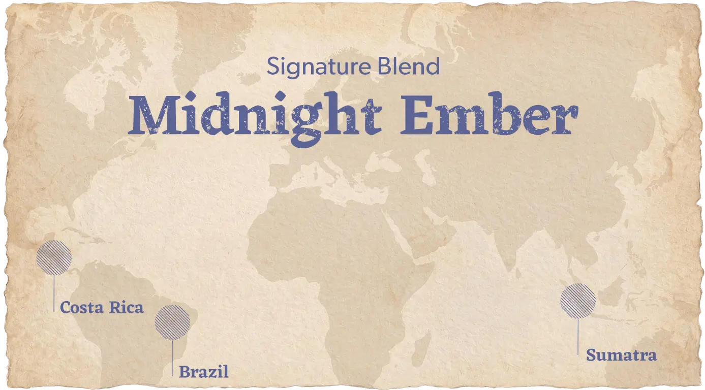 Midnight Ember origin map