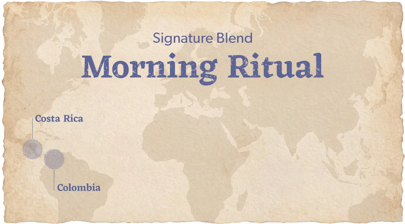 Morning Ritual origin map
