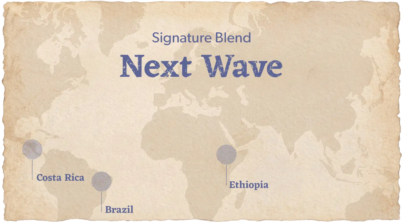 Next Wave origin map